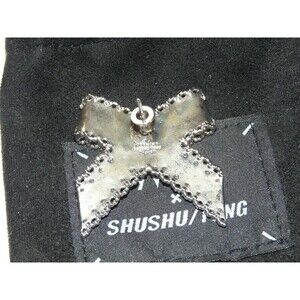 YVMIN X SHUSHUTONG Sterling Silver Bow Earring 11.21g